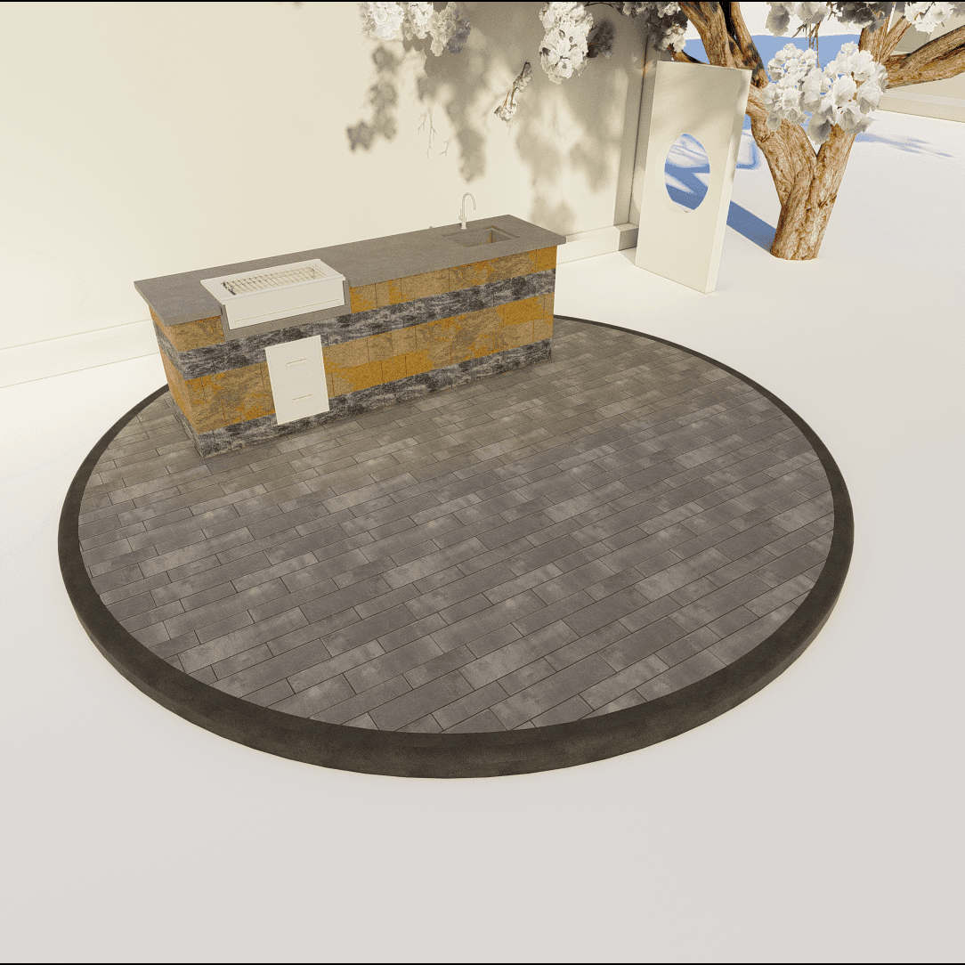 Outdoor Kitchen 4052 - DIA-5.00 m